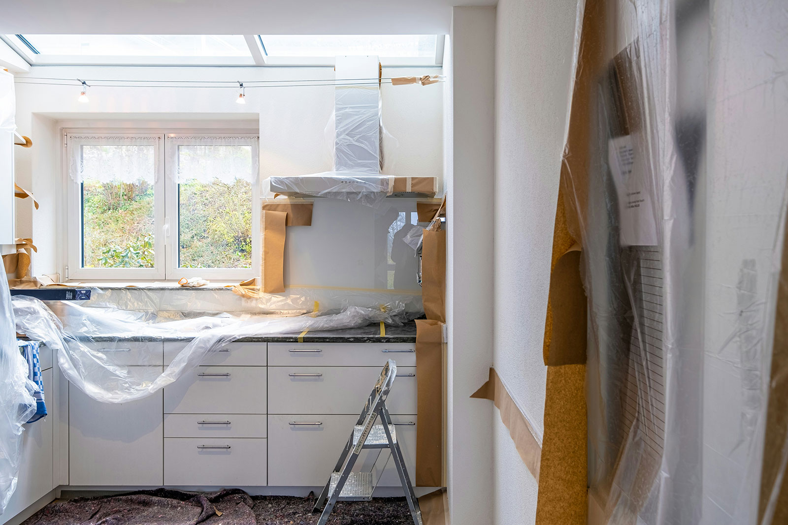 Electric heating upgrade during a renovation