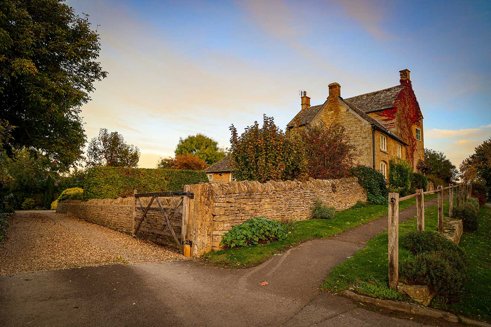 Rural UK home that may be eligible for the £9,000 heat pump grant for oil-heated properties